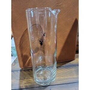 Vintage Playboy Bunny Logo Cocktail Martini Pitcher Mixer 8" Tall